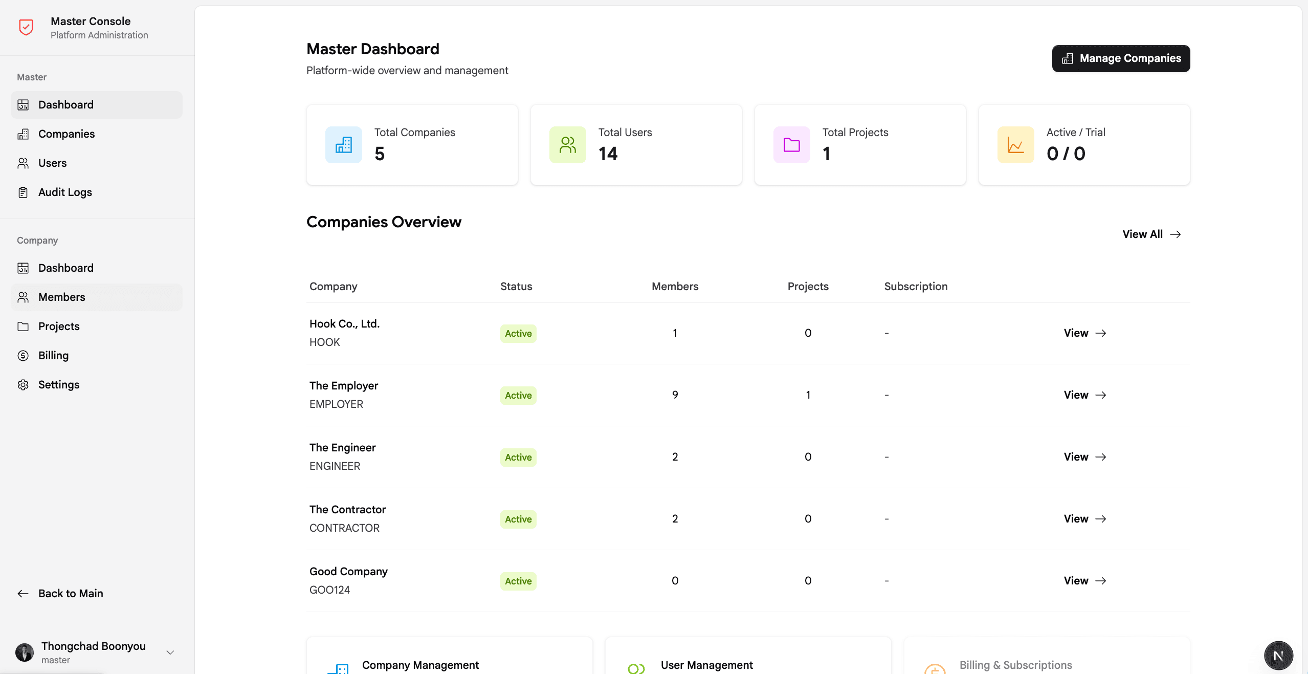 OBAC Permission Console